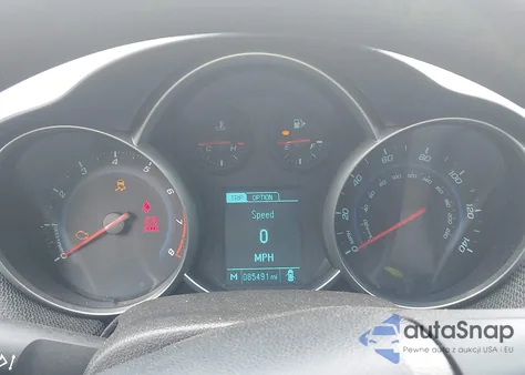 2014 Chevrolet Cruze Lt z USA, uszkodzony, nr VIN 1G1PK5SBXE7384896